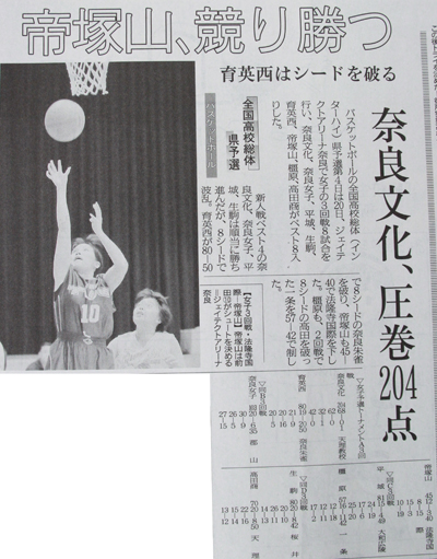 バスケットボールインターハイ県予選