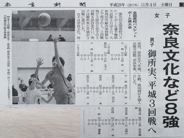 バスケットボールウィンターカップ県予選