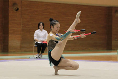 《新体操部》奈良県高校総体・個人種目で優勝しました