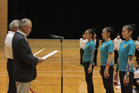 《新体操部》奈良県高校総体・個人種目で優勝しました