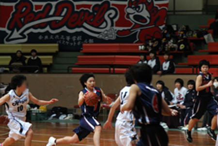 《バスケットボール部》県新人戦で五年連続の優勝！