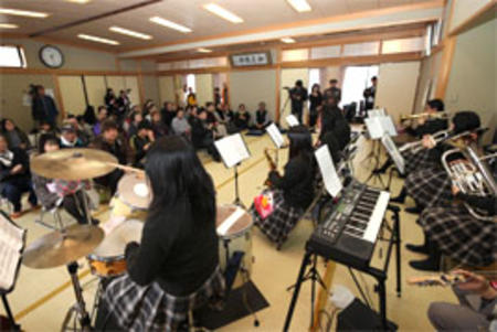 桑姫と吹奏楽部が葛城市「寺口山麓コンサート」に参加！