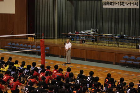 第二回奈良文化リーグ中学生バレーボール大会を開催！