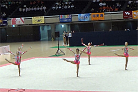 《新体操部》全日本新体操クラブ団体選手権で５位入賞しました！