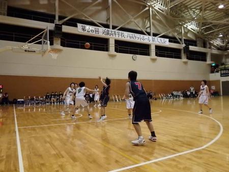 近畿高校バスケットボール新人大会で善戦！