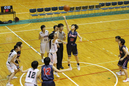 バスケットボール部が県総体Ａブロックで優勝しました！