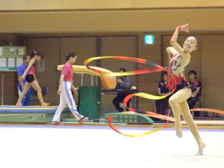 第72回国体の新体操奈良県予選会に出場しました