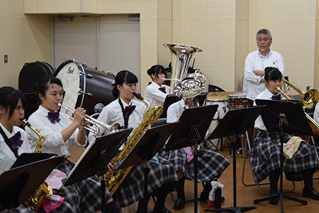 収穫大！吹奏楽部が学外練習 in 大阪芸術大学