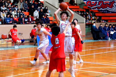 バスケットボール部が県新人戦で優勝しました！