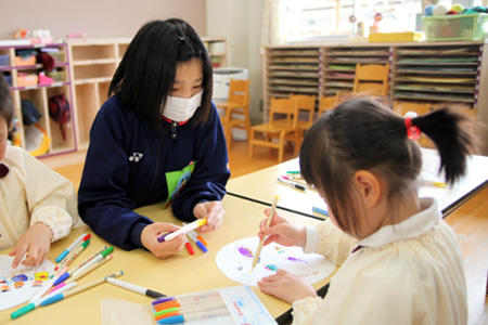 奈良文化幼稚園で幼稚園実習を行ないました！