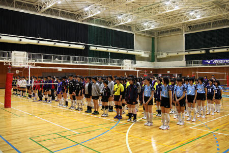 第4回「奈良文化杯中学生バレーボール大会」を開催しました