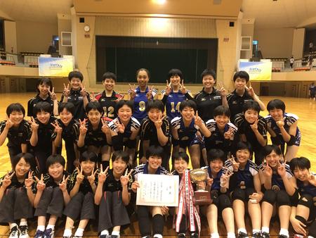 第１０５回奈良県私学バレーボール大会　優勝！！