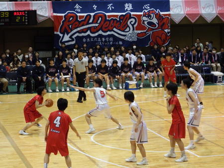 バスケットボール部がウインターカップ 県予選で見事優勝！
