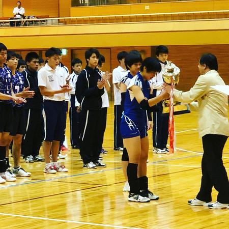 バレーボール部　インターハイ奈良県予選で優勝しました！！