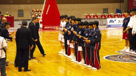 バスケットボール部　ウインターカップ 奈良県予選で見事優勝！