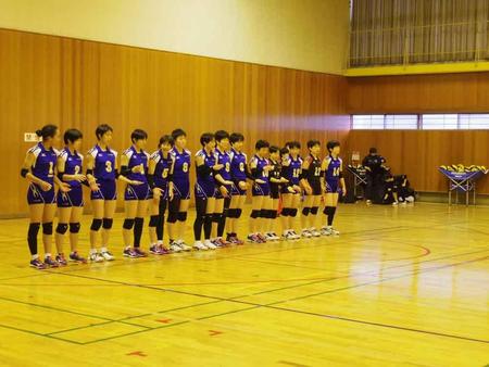 バレーボール部が近畿私立高等学校バレーボール選手権大会に出場しました