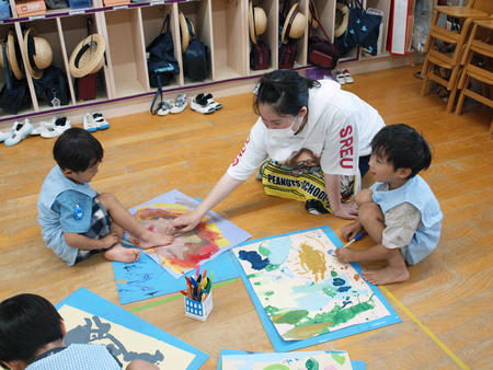 【子ども教育コース】奈良文化幼稚園で実習を行いました