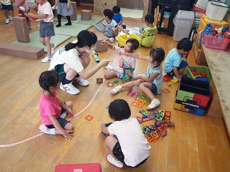 奈良文化幼稚園で実習を行いました