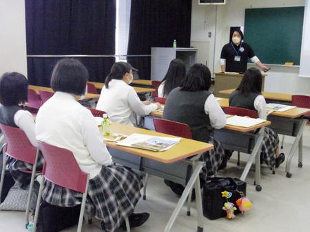 【子ども教育コース３年生】奈良佐保短期大学地域こども学科を見学