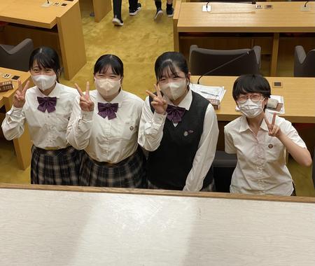 【衛生看護科】令和５年度奈良県高校生議会に高校生議員として参加