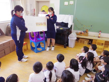 【子ども教育コース３年生】奈良文化幼稚園で実習を行いました