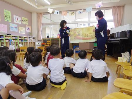 【子ども教育コース３年生】奈良文化幼稚園で実習を行いました