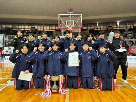 〈バスケットボール部〉11年連続31回目優勝!！ウィンターカップ2023奈良県予選