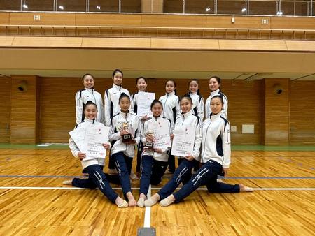 〈新体操部〉奈良県高等学校新体操新人大会